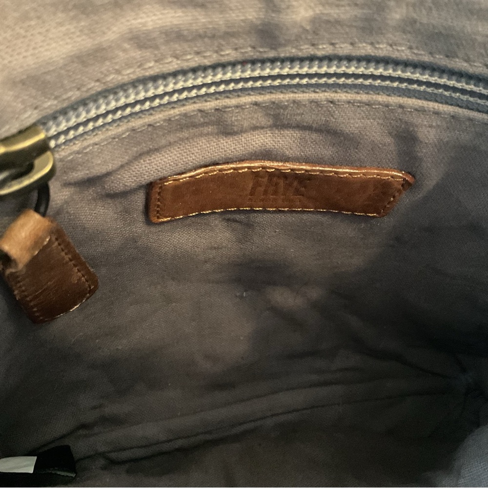 FRYE Melissa Swing Italian Leather Crossbody Bag - Picture 8 of 8